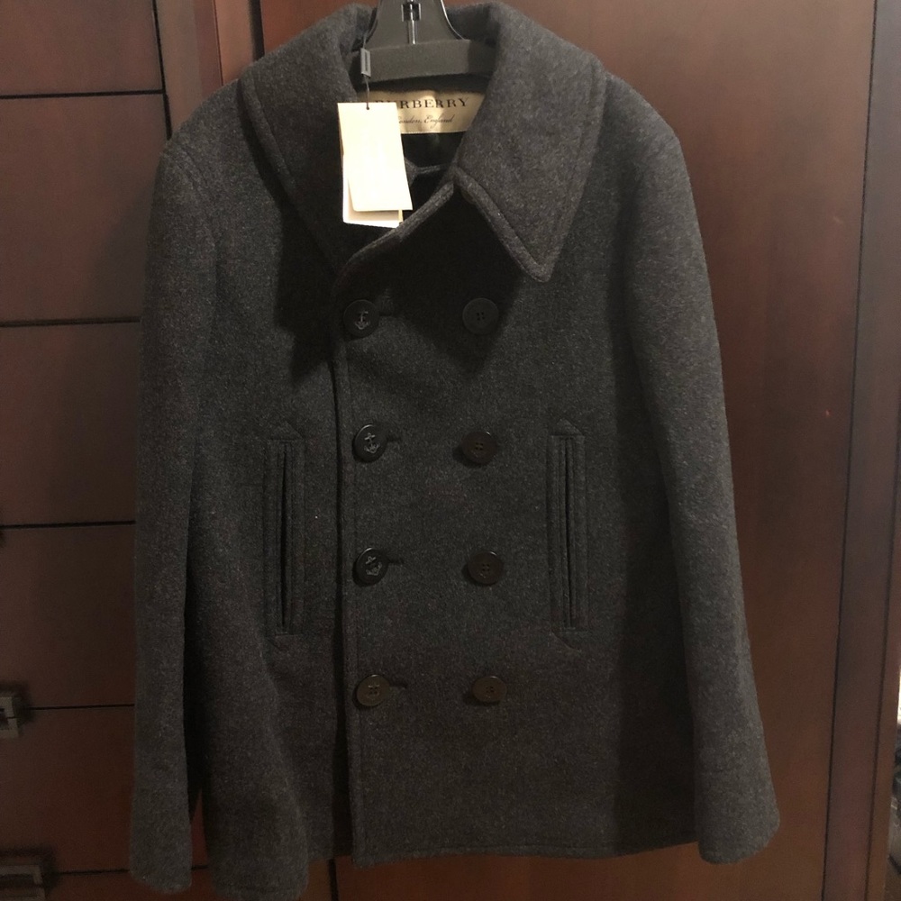 Burberry London Claythorpe Peacoat